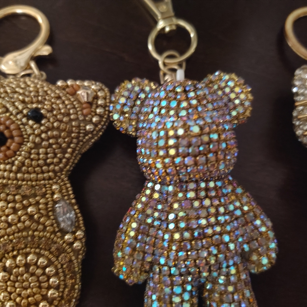 Gold And Multicolor Keychains - image 6